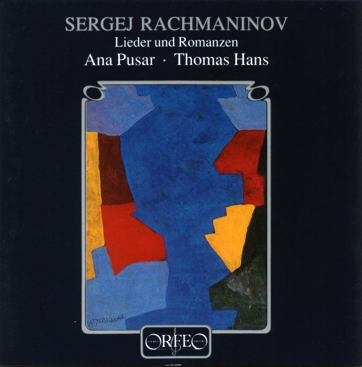 Ana Pusar Jeric, Thomas Hans - Rachmaninov: Lieder Und Romanzen (CD)