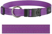 Rogz For Dogs Lumberjack Halsband - Paars - 25 mm x 43-73 cm