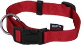 Martin Sellier Klikhalsband Basic 40-55 X 2 Cm Nylon Rood