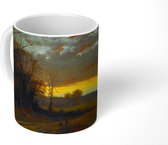 Mok - Twilight in the wilderness - schilderij van Alfred Thompson Bricher - 350 ML - Beker - Uitdeelcadeautjes