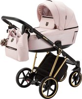 Adamex Belissa Special Edition Pink/Gold 2-in-1 Kinderwagen PS-540