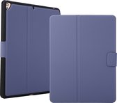 Mobigear Tablethoes geschikt voor Apple iPad 9 (2021) Hoes | Mobigear Slim Folio Bookcase + Stylus Houder - Paars
