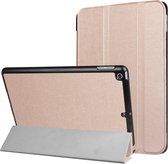 Apple iPad 6 9.7 (2018) Hoes - Mobigear - Tri-Fold Serie - Kunstlederen Bookcase - Roségoud - Hoes Geschikt Voor Apple iPad 6 9.7 (2018)