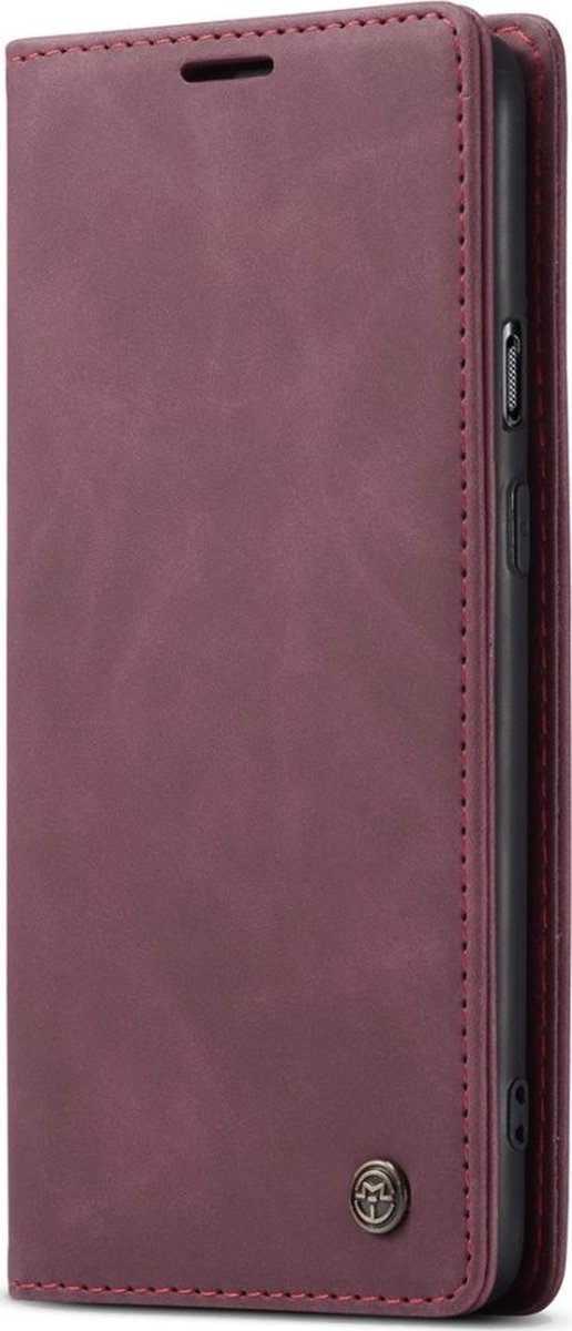 Caseme Telefoonhoesje geschikt voor OnePlus Nord Hoesje | Caseme 013 Bookcase Portemonnee | Pasjeshouder voor 2 Pasjes | Telefoonhoesje voor Pinpas / OV Kaart / Rijbewijs - Rood op Prijzenvolger.com