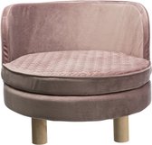 Trixie Hondenmand Sofa Livia Roze 48X48X40 CM