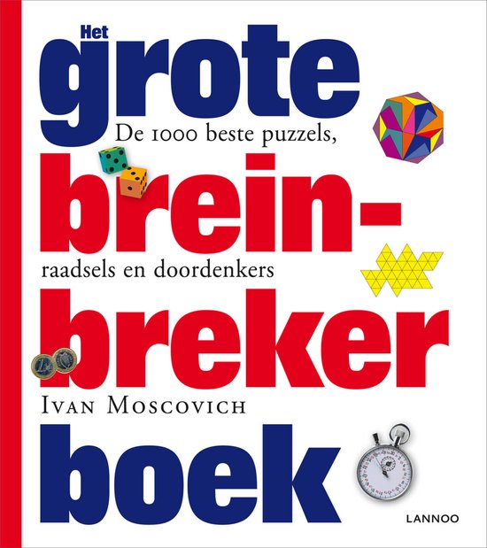 Cover van het boek 'Het grote breinbreker boek' van Ivan Moscovich