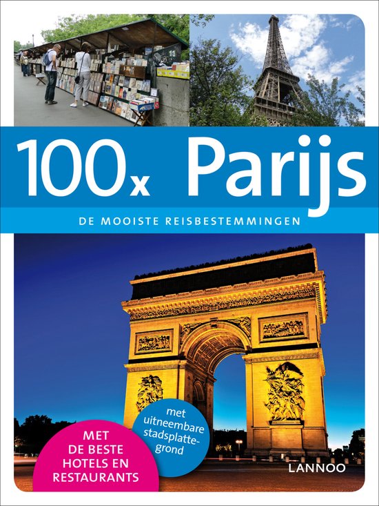 Cover van het boek '100x Parijs' van Chris Rachel Spatz