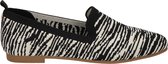 La Strada dames Mocassin - Zwart multi - Maat 41