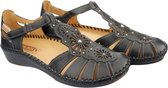 Pikolinos P. Vallarta 655-0858 - dames sandaal - zwart - maat 35 (EU) 2 (UK)
