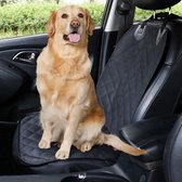 Sharon B - Luxe stoelbeschermer hond - autostoel hoes voor honden - zwart geruit - beschermingshoes autostoel - waterdicht en krasbestendig -