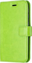 Samsung Galaxy A20e Hoesje - Mobigear - Wallet Serie - Kunstlederen Bookcase - Groen - Hoesje Geschikt Voor Samsung Galaxy A20e
