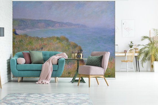 Papier peint - Papier peint Falaise à Pourville - Papier peint photo de Claude Monet - Largeur 350 cm x Hauteur 260 cm