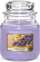 Bougie parfumée Yankee Candle Medium Jar - Lavande Citron