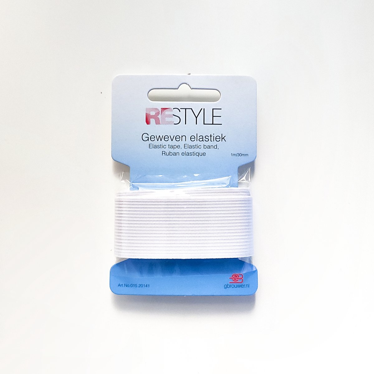 Restyle | Wit elastiek - 3 cm