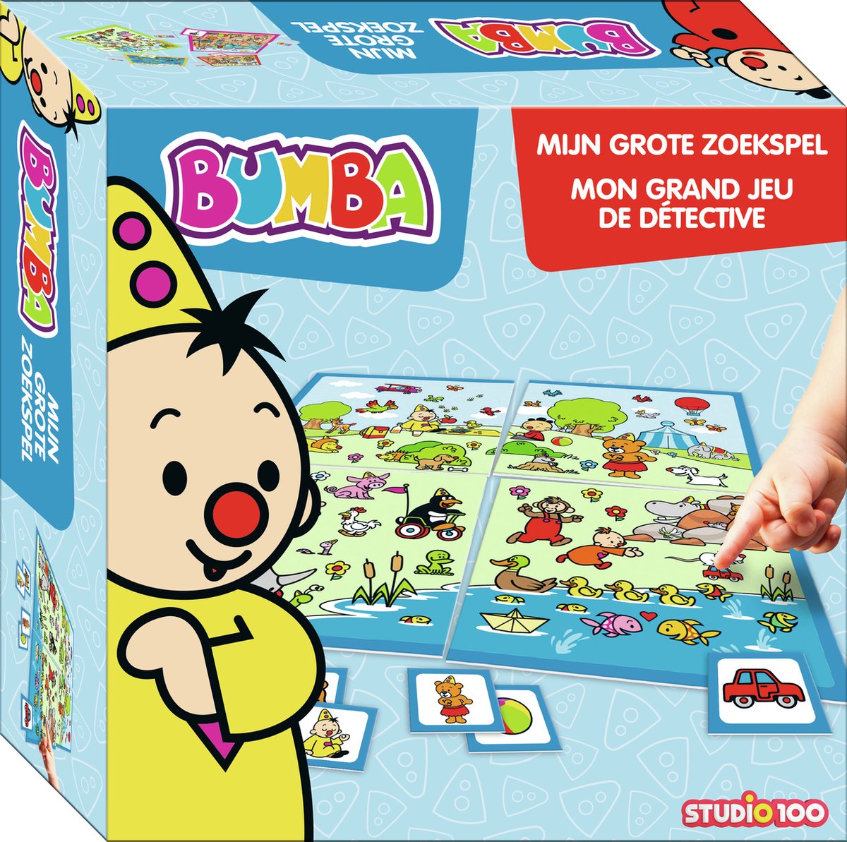 Bumba spel - Mijn groot zoekspel - 5 zoekplaten en 126 kaartjes | Games |  bol.com