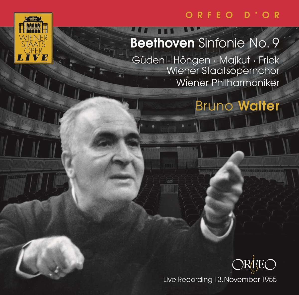 Wiener Staatsopernchor, Wiener Philharmoniker, Bruno Walter - Beethoven: Symphonie Nr. 9 d-moll Op. 125 (CD)