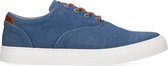 Sacha - Heren - Blauwe canvas sneakers - Maat 44