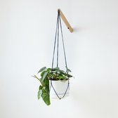 Wall Plant Hanger - Loop Living - Navy - Zonder pot