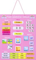 leerkalender voor kinderen - Magnetisch kalenderbord met en weer... |