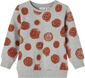 Name it Kinderkleding Jongens Sweater Tais Grey Melange - 80