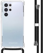 iMoshion Hoesje Geschikt voor Samsung Galaxy S22 Ultra Hoesje Met Koord - iMoshion Backcover met koord - Transparant