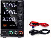 EYUM® Verstelbare Laboratorium Voeding 300W - Voltage Regelaar - Voltmeter - Spanning Controller - 4 Cijfers - Digitaal Scherm - 30V