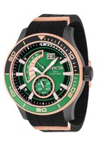 Akribos XXIV serie luxe oversized herenhorloge. Zilverkleurige wijzerplaat  met stoere | bol.com