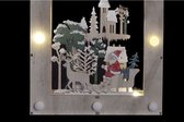 LuxuryLiving - Kerstversiering - DKD Home Decor - Kerstman - LED - Natuurlijk