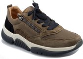 Gabor rollingsoft sensitive 76.938.30 - dames wandelsneaker - bruin - maat 38.5 (EU) 5.5 (UK)