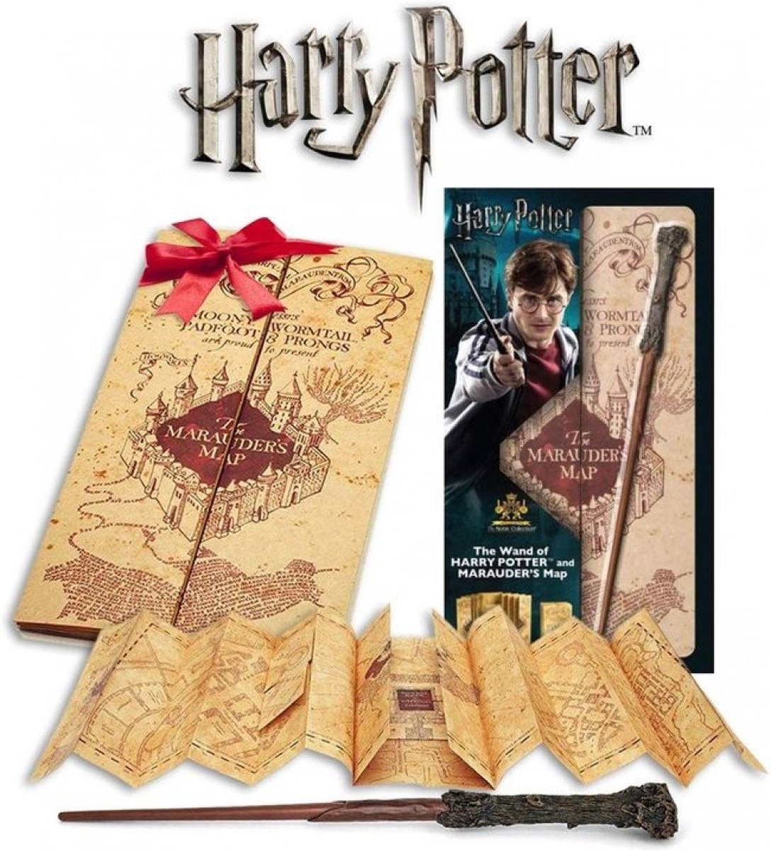 Harry Potter set baguettes magiques The Marauder's Collection