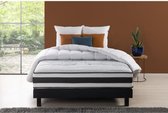 DEKO DREAM Pack Matras + boxspring + dekbed en kussens 160x200 - Veren - ACTIVE GEL AIR