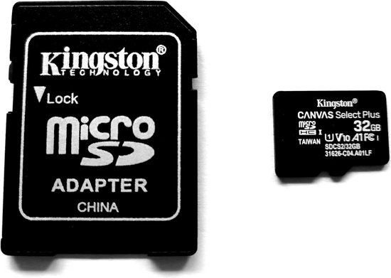 Carte microSDHC Kingston Canvas 32 Go, Cartes microSD