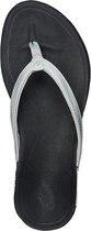 Olukai Ho'opio Slippers - Silver Black