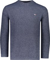 Tommy Hilfiger Sweater Blauw Oversized - Maat XS - Heren - Lente/Zomer Collectie - Polyamide;poleyster