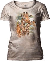 Ladies T-shirt Giraffes L