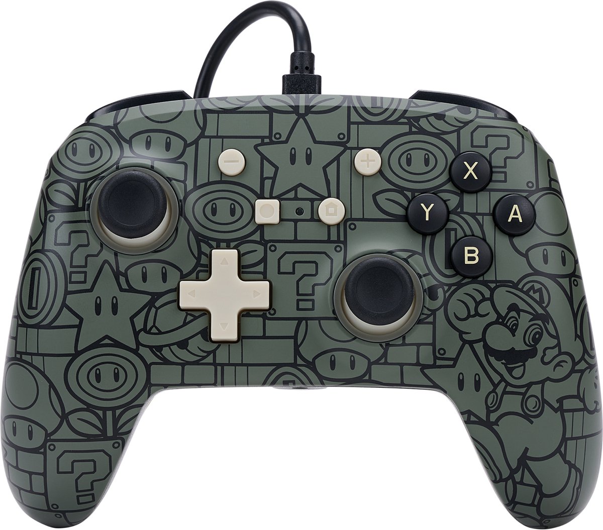 Wired Controller - Power Up Mario (Nintendo Switch)