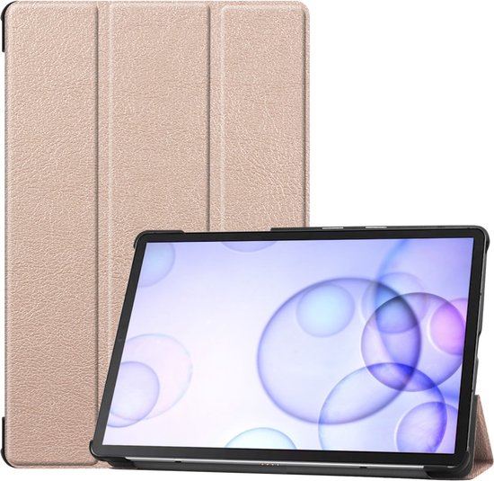 Samsung Galaxy Tab A7 Lite Tri-Fold - Étui pour tablette Samsung A7 Lite (8,7 pouces) - Étui Tri-Fold - Étui pour tablette Samsung - Étui pour tablette Samsung Tri-Fold - Or