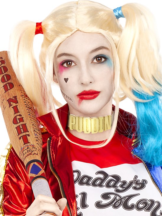 Funidelia | Collier Harley Quinn Puddin - Suicide Squad for Women ▶ Super-héros