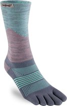 Injinji Trail Midweight Crew Coolmax Dames 213171 - Meerkleurig quartz Dames - M-L=40,5-44,5