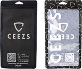 Ceezs geschikt voor Apple iPhone 12 / 12 Pro hoesje siliconen Matte Transparant
