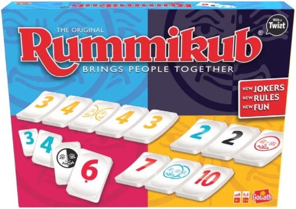 kunstmest Belastingen afbreken Goliath Rummikub Twist Revolution | Games | bol.com