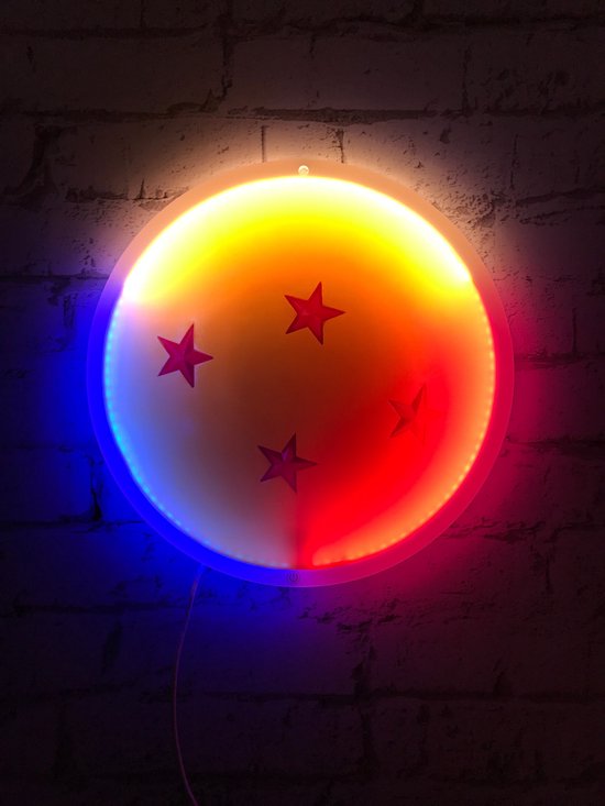 Teknofun Dragon Ball Z - Wandlamp - Dragon Ball - LED-verlichting