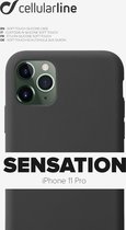 Cellularline - iPhone 11 Pro, hoesje sensation, zwart