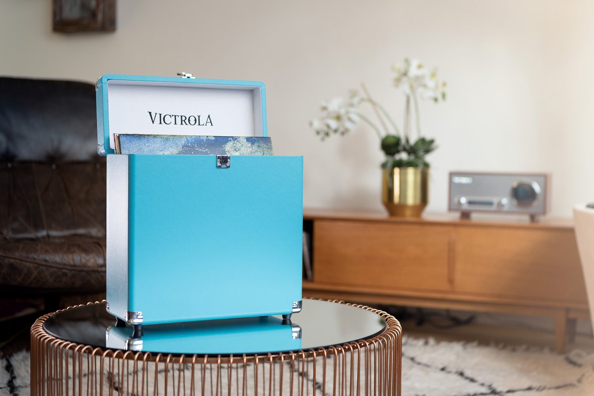 Victrola Opbergkoffer voor Vinylplaten