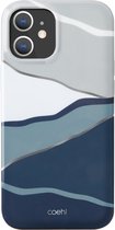 Uniq - iPhone 12 Mini, hoesje coehl ciel twilight blue, blauw