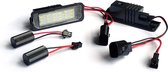 XEOD LED Kentekenverlichting - Kenteken verlichting - Geschikt voor Volkswagen Golf 5 & 6 & 7 & Polo - Canbus - 2 stuks 6000K