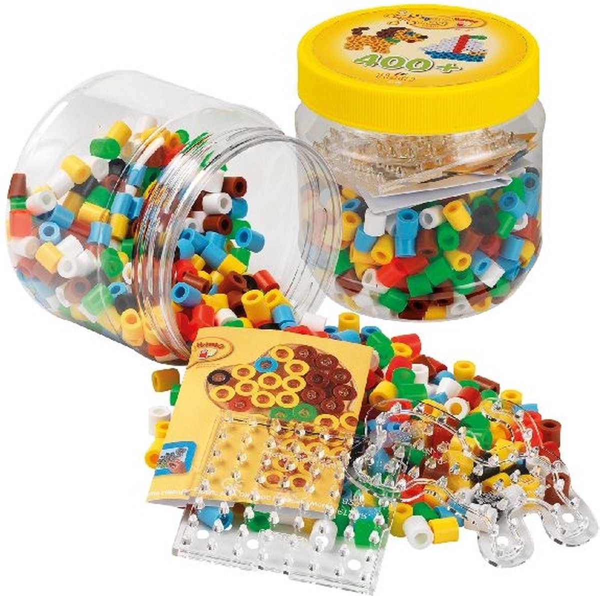Hama - Strijkkralen Ton - 400 Stuks gemengde kleuren — cadeau in Spellen & Speelgoed - foto 4
