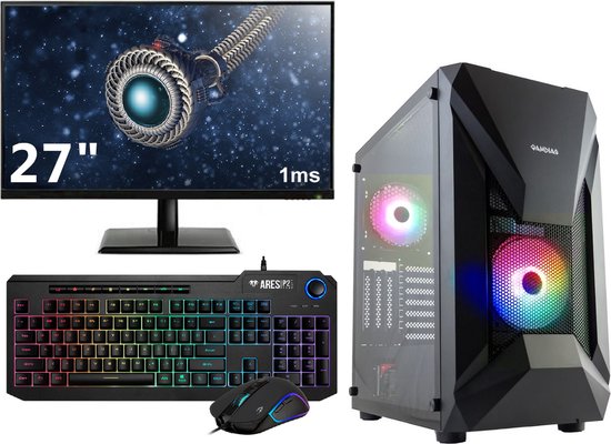 Gaming PC Ryzen 5 3600 6-Core RTX 3...