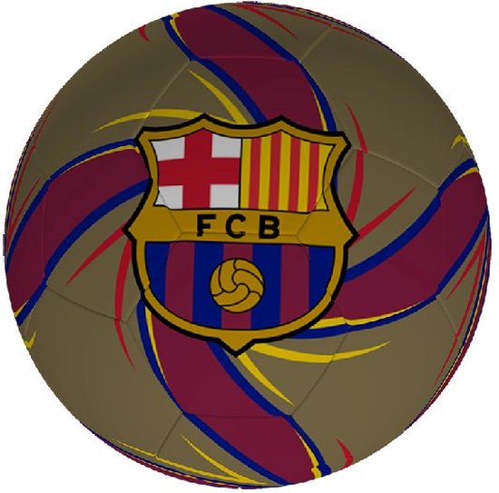 FC Barcelona Bal Star Gold Size 2.