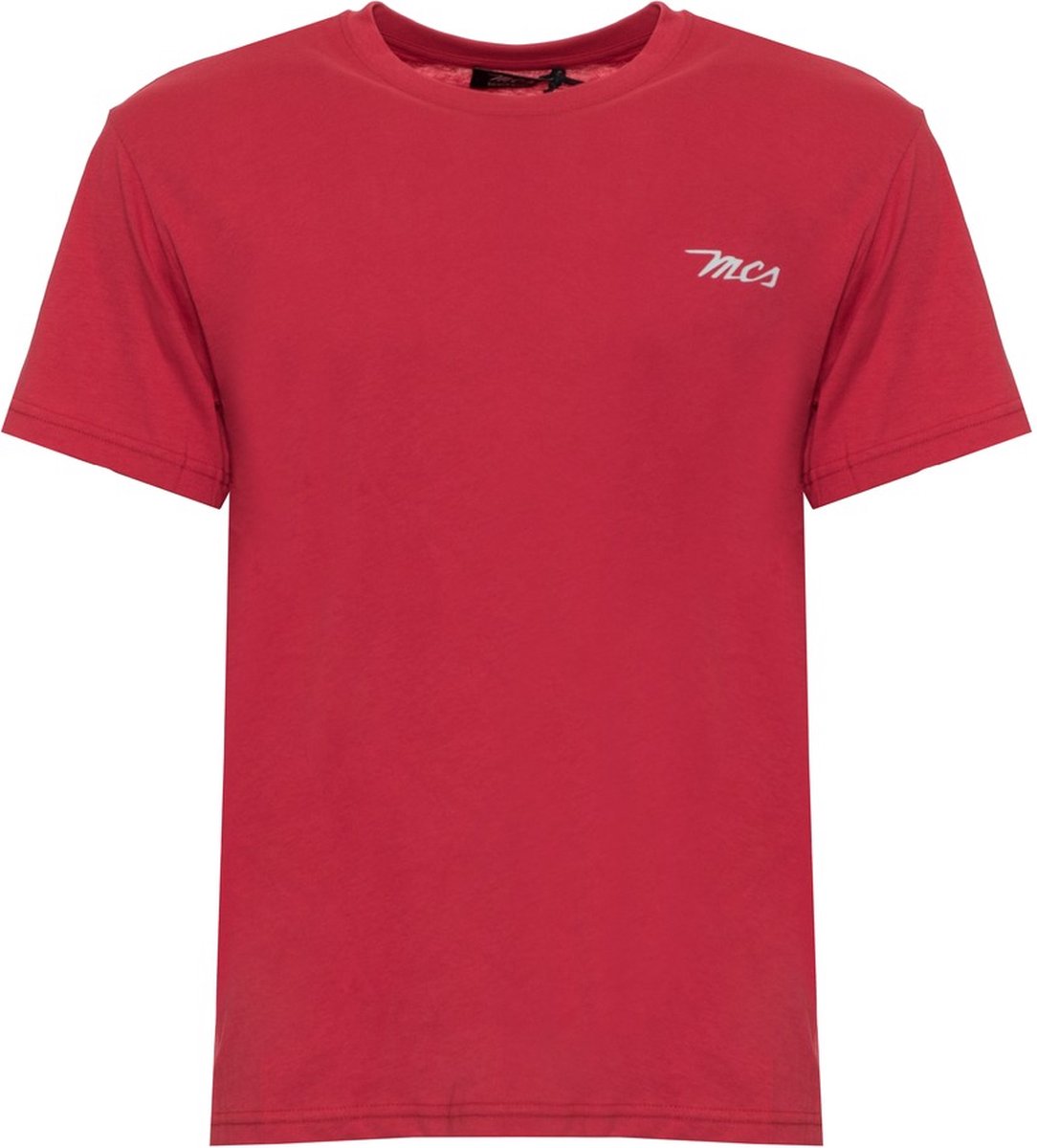MCS 10BTS001-L2301 - T-shirt - Coton - Kort - Rood